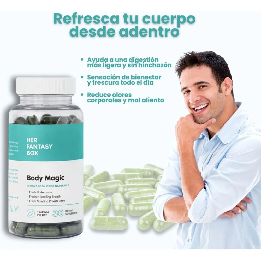 ✨Body Magic: Elimina el Mal Olor desde Adentro y Transforma tu Piel✨