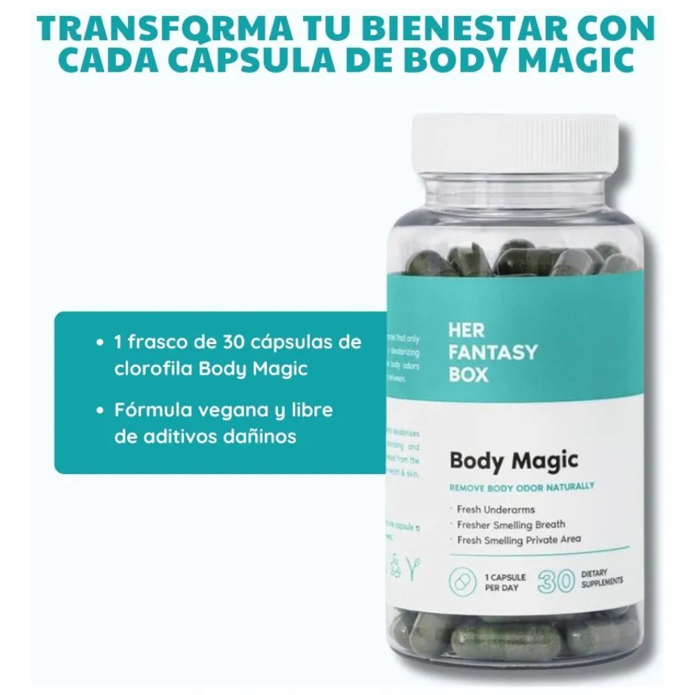 ✨Body Magic: Elimina el Mal Olor desde Adentro y Transforma tu Piel✨